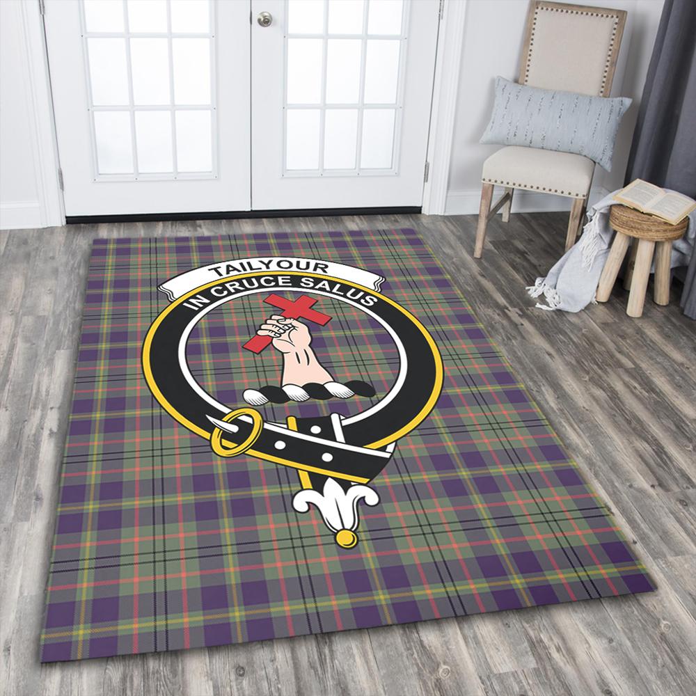 Tailyour Tartan Crest Area Rug
