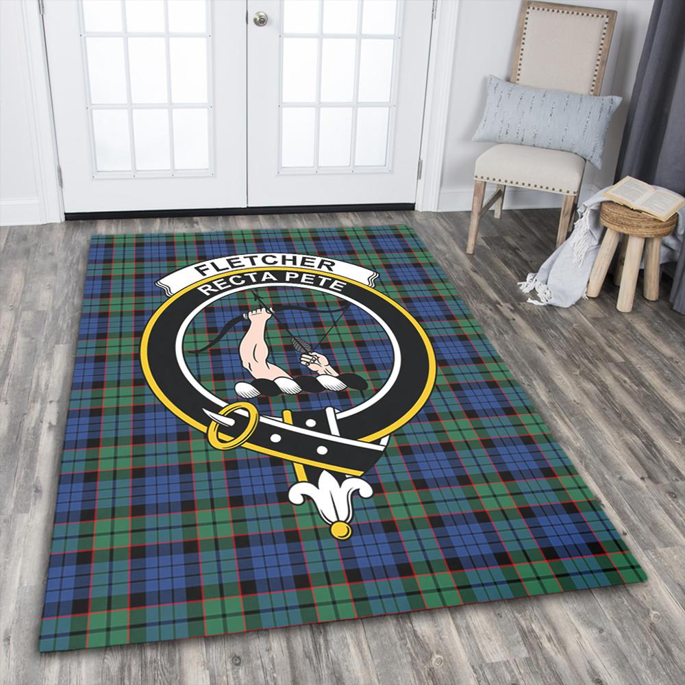 Fletcher Ancient Tartan Crest Area Rug