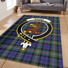 Baird Modern Tartan Crest Area Rug