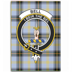 Bell of the Borders Tartan Crest Area Rug