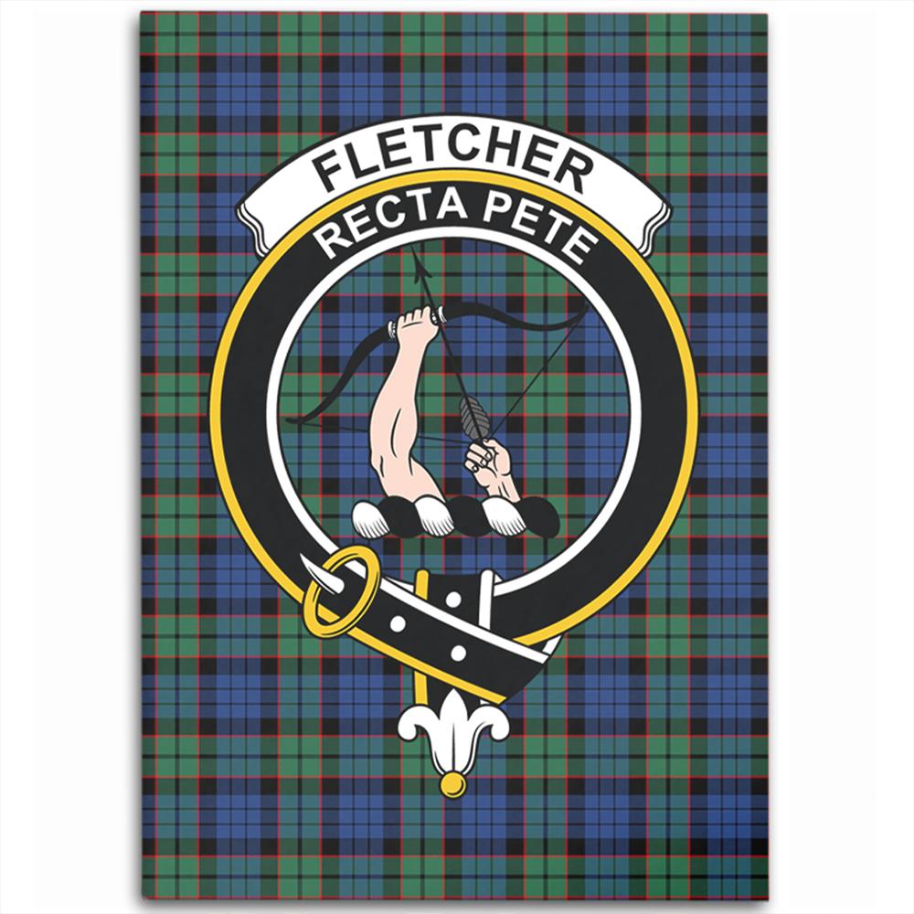 Fletcher Ancient Tartan Crest Area Rug