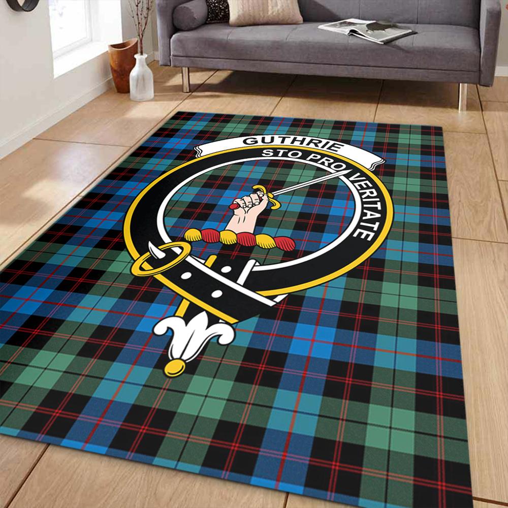 Guthrie Ancient Tartan Crest Area Rug