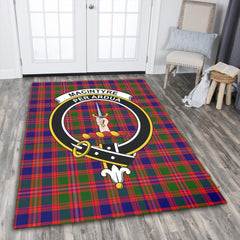 MacIntyre Modern Tartan Crest Area Rug