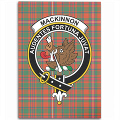 MacKinnon Ancient Tartan Crest Area Rug