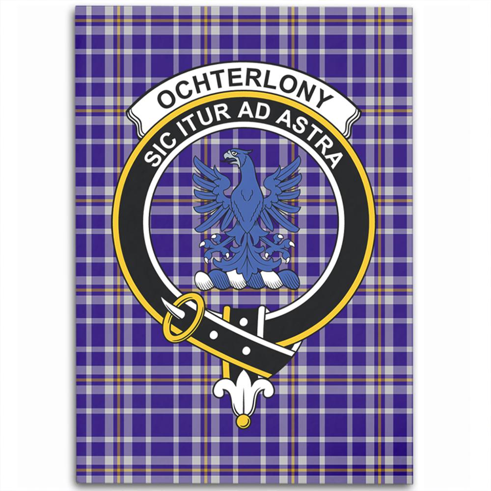 Ochterlony Tartan Crest Area Rug