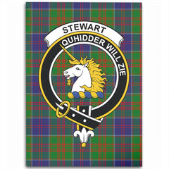 Stewart of Appin Hunting Modern Tartan Crest Area Rug