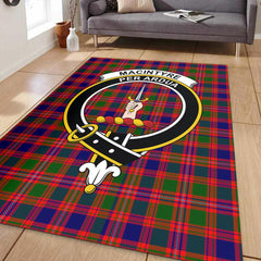 MacIntyre Modern Tartan Crest Area Rug