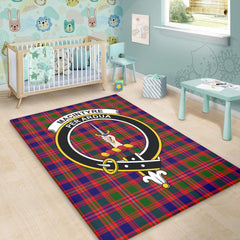 MacIntyre Modern Tartan Crest Area Rug