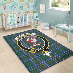 Cockburn Ancient Tartan Crest Area Rug