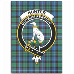 Hunter Ancient Tartan Crest Area Rug