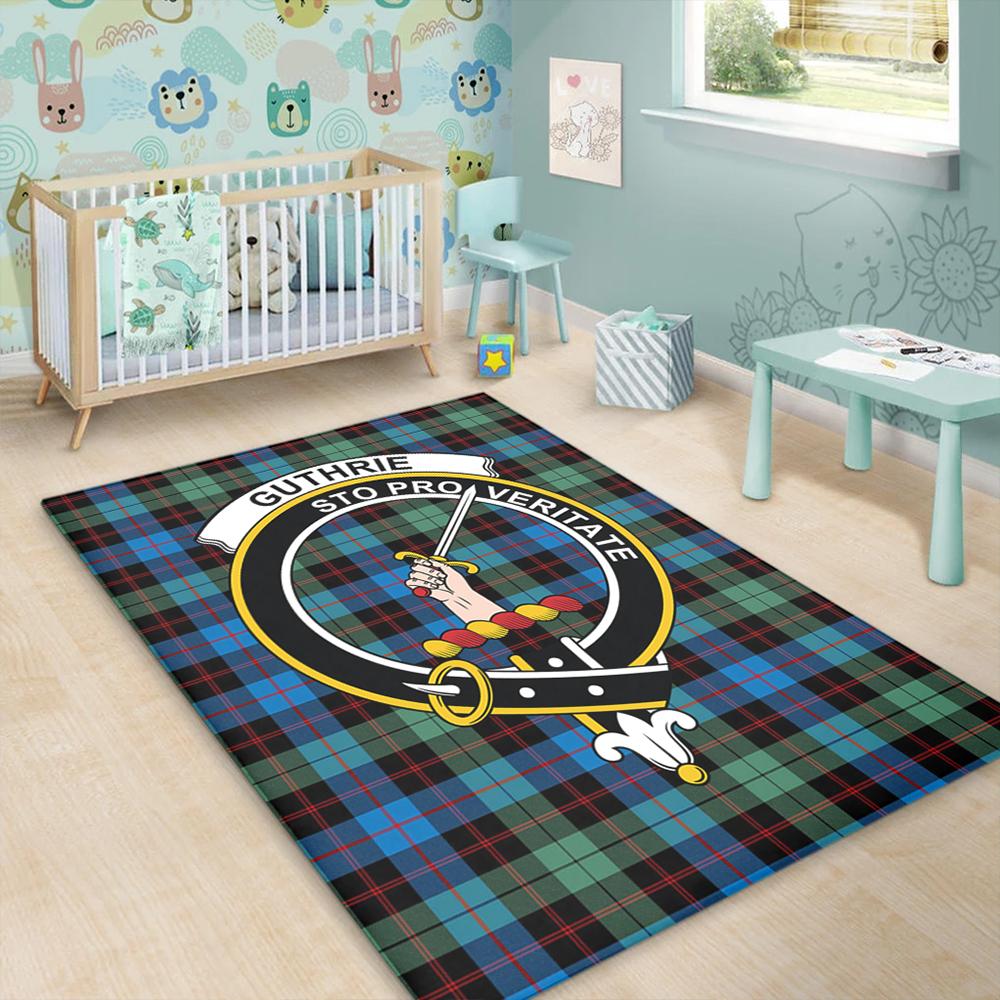 Guthrie Ancient Tartan Crest Area Rug