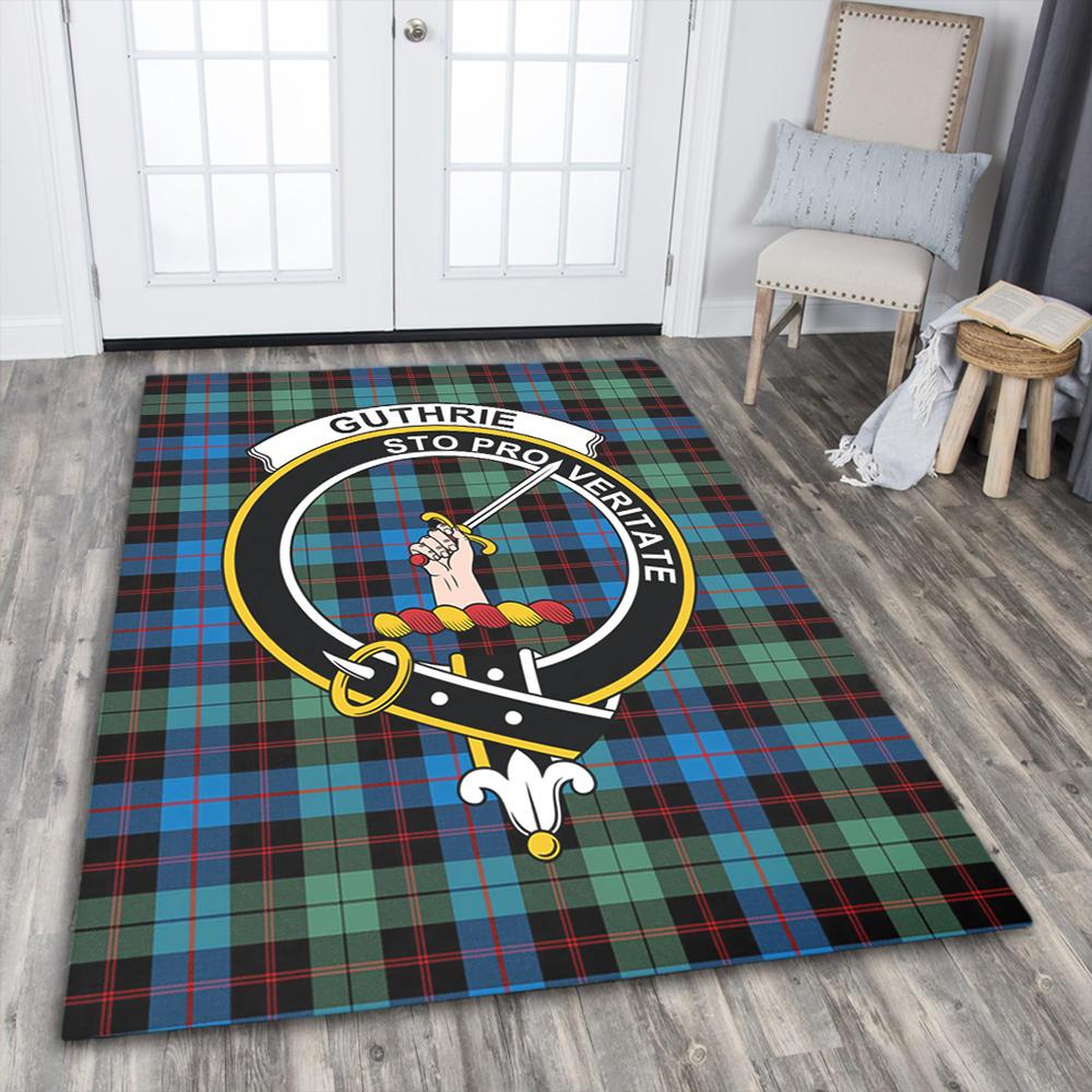 Guthrie Ancient Tartan Crest Area Rug
