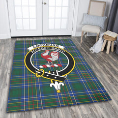 Cockburn Ancient Tartan Crest Area Rug