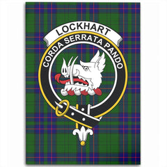 Lockhart Tartan Crest Area Rug