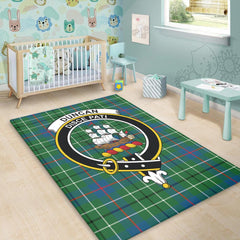 Duncan Ancient Tartan Crest Area Rug