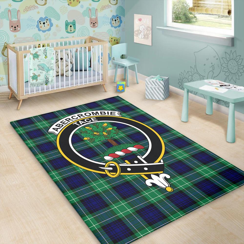 Abercrombie Tartan Crest Area Rug
