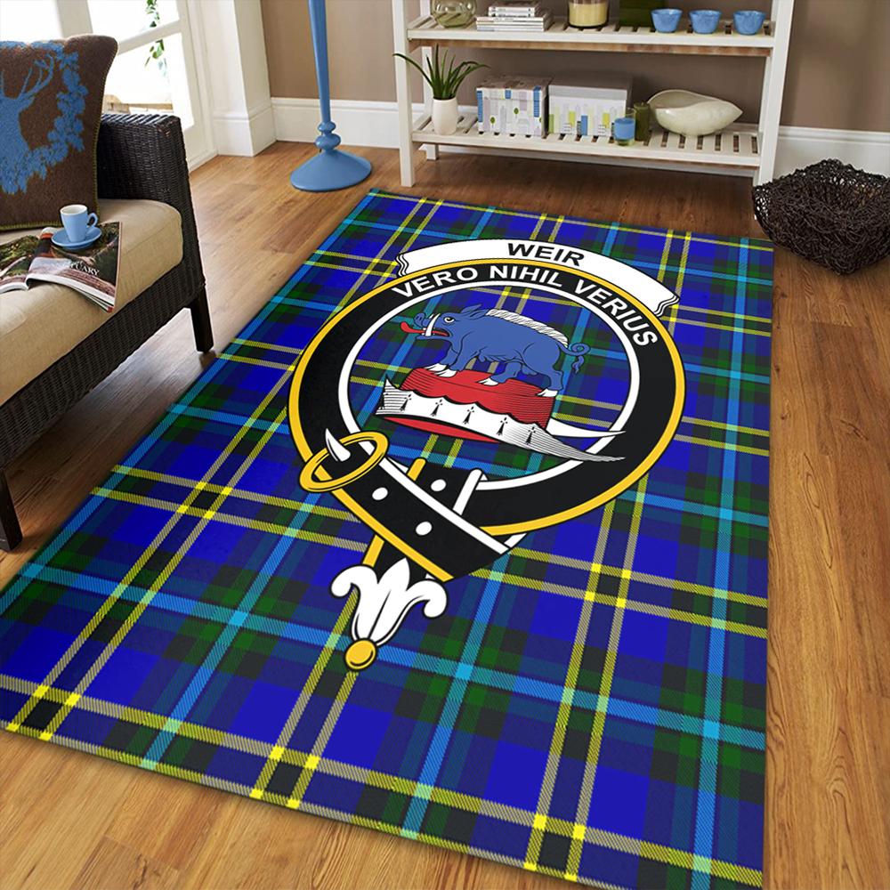 Weir Ancient Tartan Crest Area Rug