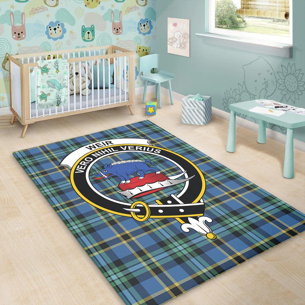 Weir Ancient Tartan Crest Area Rug