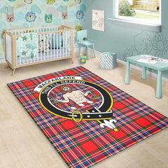 MacFarlane Modern Tartan Crest Area Rug