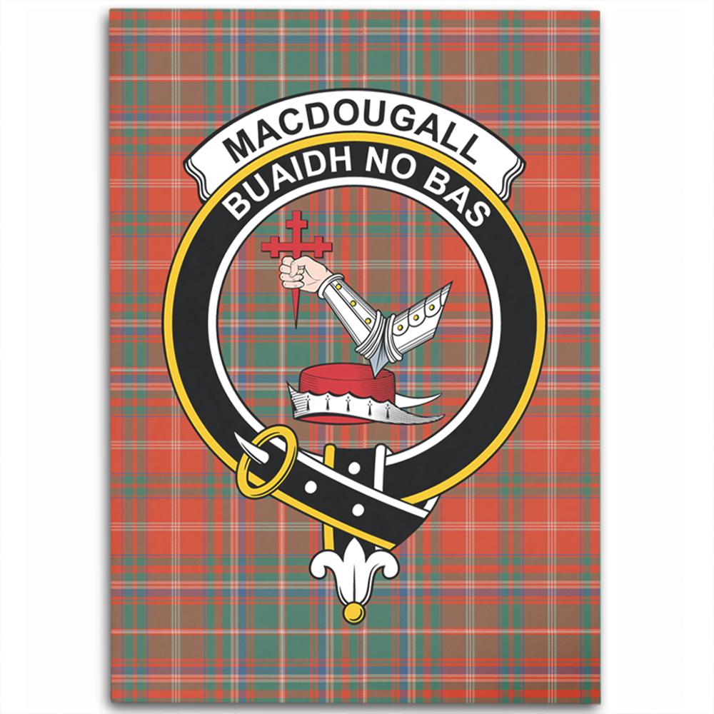 MacDougall Ancient Tartan Crest Area Rug