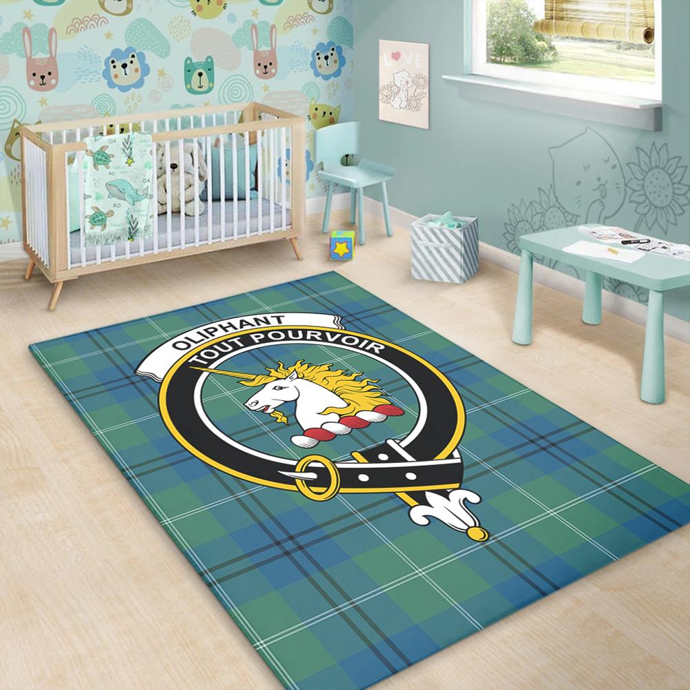 Oliphant Ancient Tartan Crest Area Rug