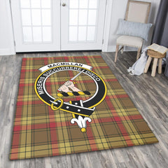 MacMillan Old Weathered Tartan Crest Area Rug