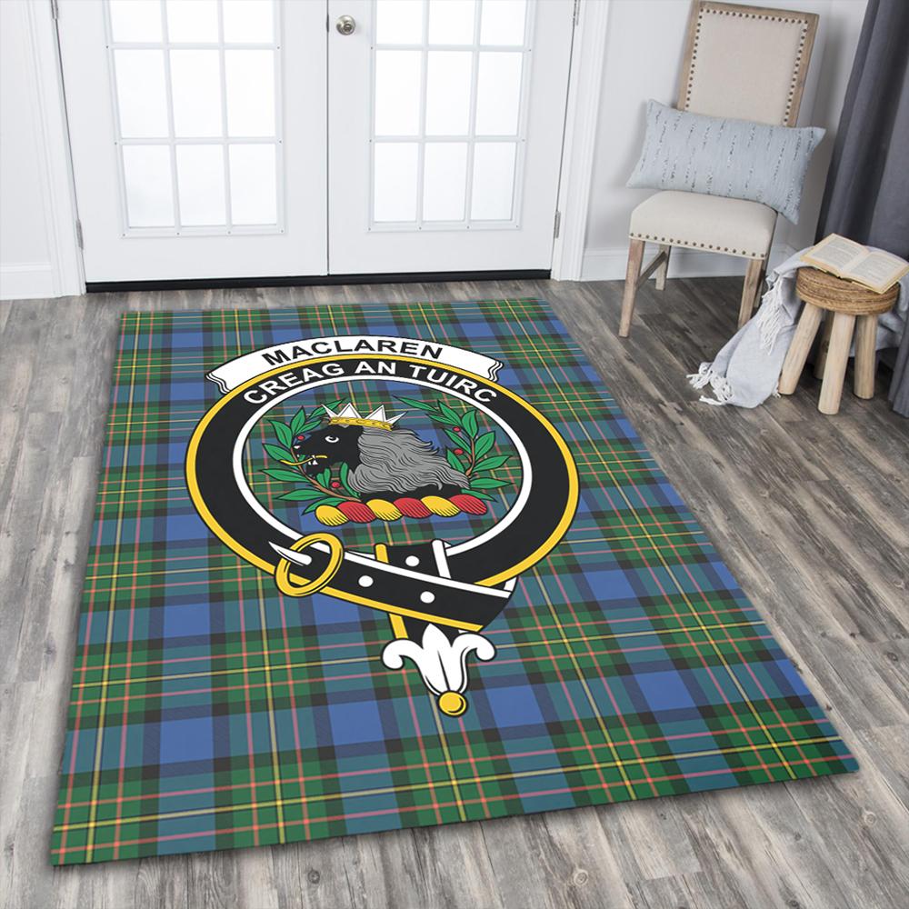 MacLaren Ancient Tartan Crest Area Rug