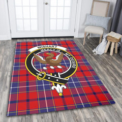 Wishart Dress Tartan Crest Area Rug