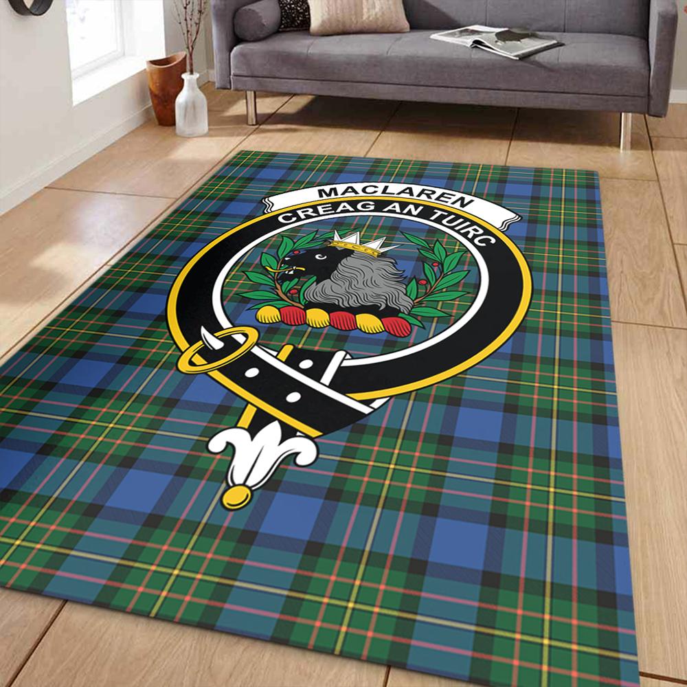 MacLaren Ancient Tartan Crest Area Rug