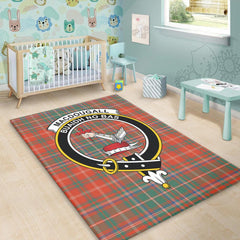MacDougall Ancient Tartan Crest Area Rug