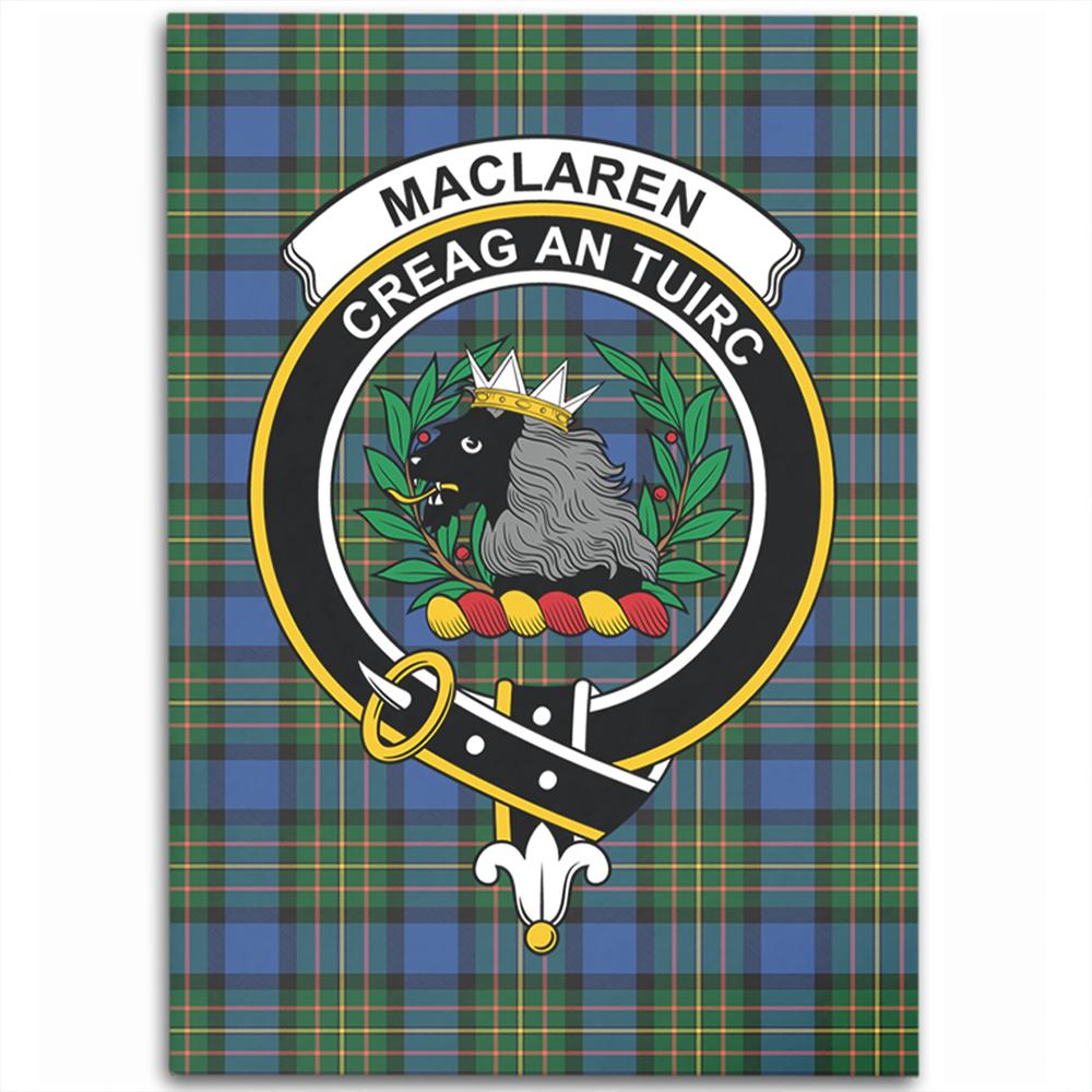 MacLaren Ancient Tartan Crest Area Rug