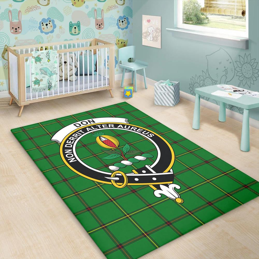 Don (Tribe-of-Mar) Tartan Crest Area Rug