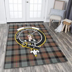 Gunn Weathered Tartan Crest Area Rug