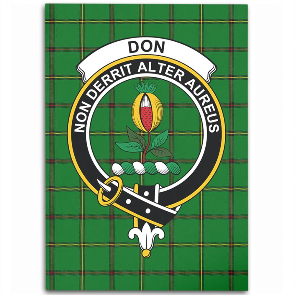 Don (Tribe-of-Mar) Tartan Crest Area Rug