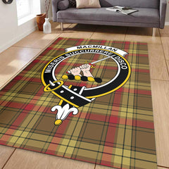 MacMillan Old Weathered Tartan Crest Area Rug