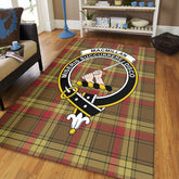 MacMillan Old Weathered Tartan Crest Area Rug