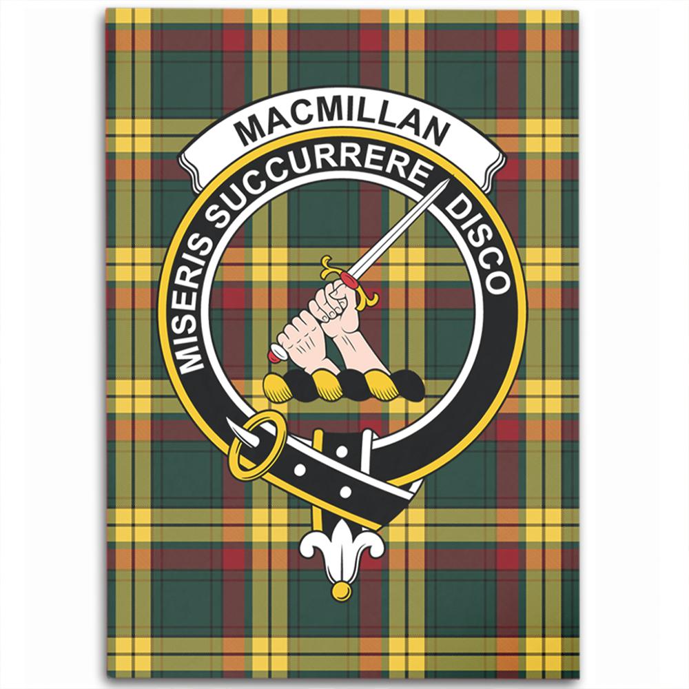 MacMillan Old Modern Tartan Crest Area Rug