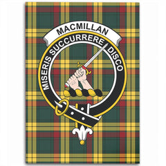 MacMillan Old Modern Tartan Crest Area Rug