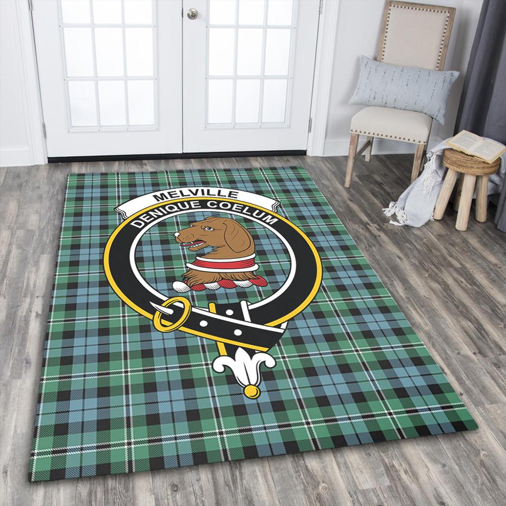 Melville Tartan Crest Area Rug