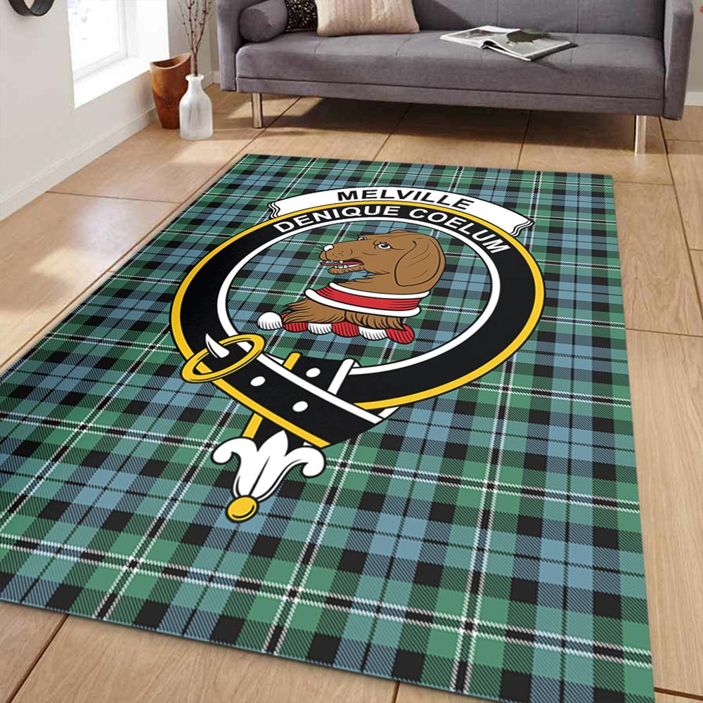 Melville Tartan Crest Area Rug