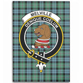 Melville Tartan Crest Area Rug