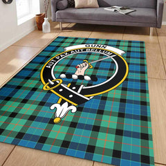 Gunn Ancient Tartan Crest Area Rug