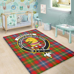 Forrester Tartan Crest Area Rug