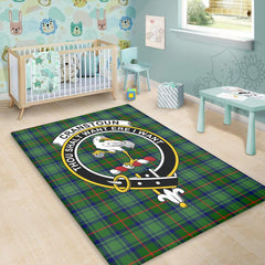Cranstoun Tartan Crest Area Rug