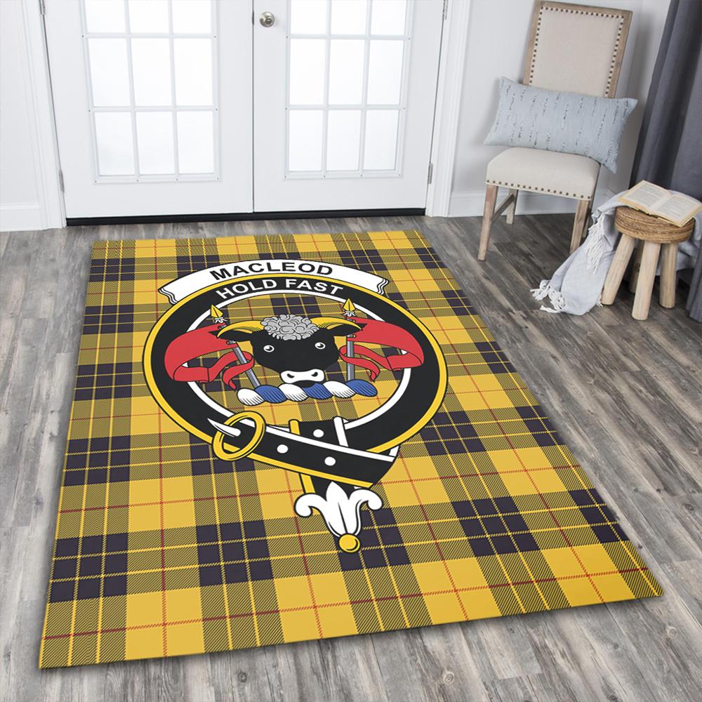 MacLeod of Lewis Ancient Tartan Crest Area Rug