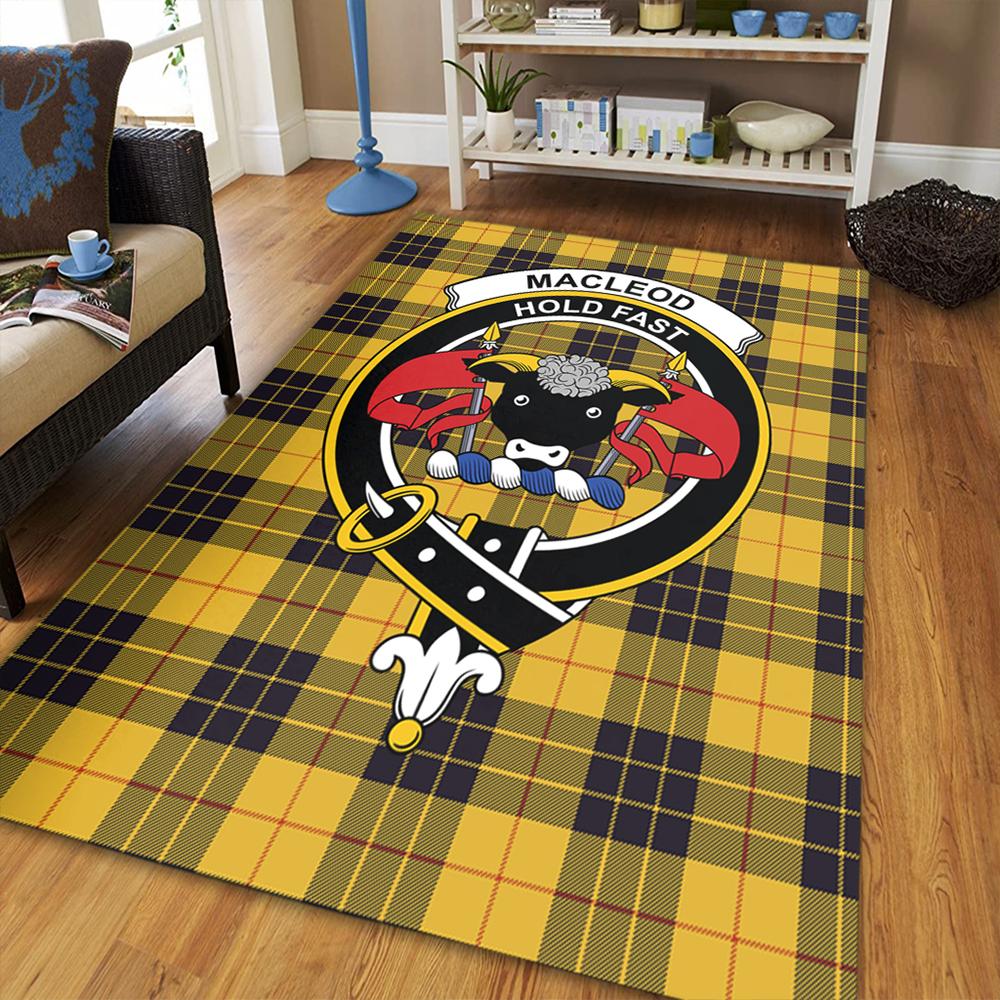 MacLeod of Lewis Ancient Tartan Crest Area Rug