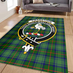 Cranstoun Tartan Crest Area Rug