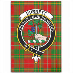 Burnett Ancient Tartan Crest Area Rug