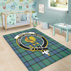 Sinclair Hunting Ancient Tartan Crest Area Rug