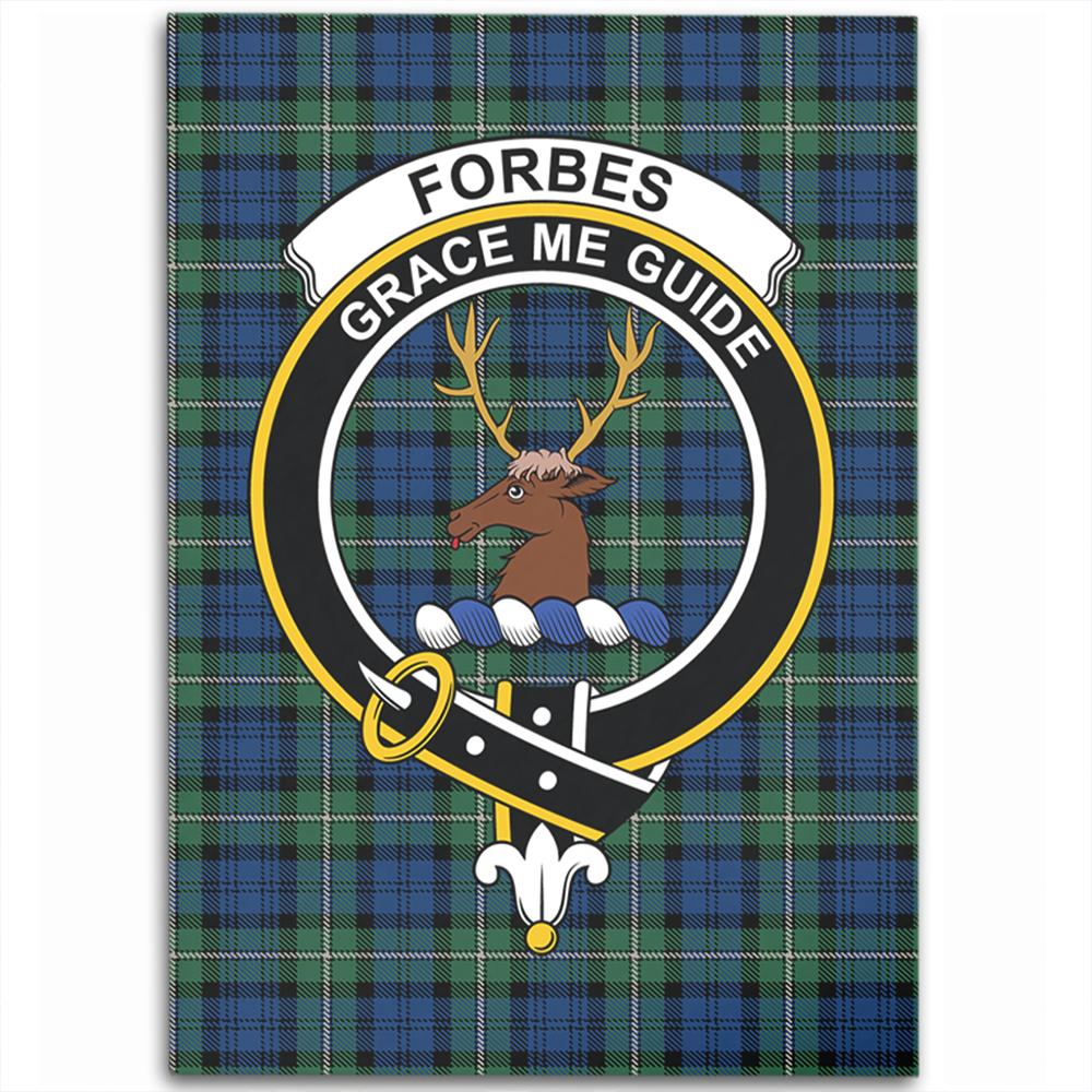 Forbes Ancient Tartan Crest Area Rug